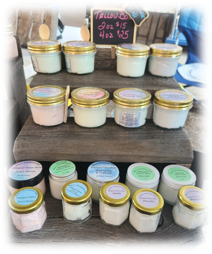 Handmade Whipped Tallow Balm A Treat for Your Skin  4oz