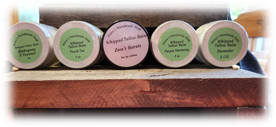 Handmade Whipped Tallow Balm. A Treat for Your Skin. 2 oz