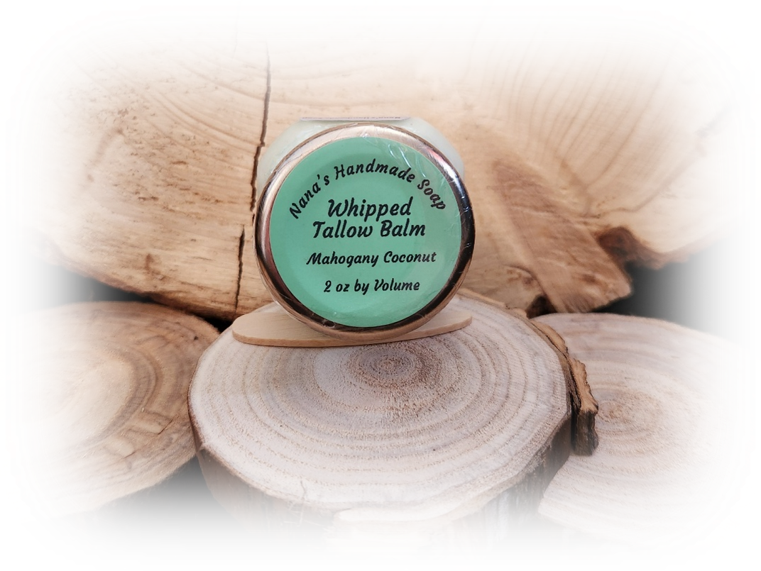 Handmade Whipped Tallow Balm. A Treat for Your Skin. 2 oz