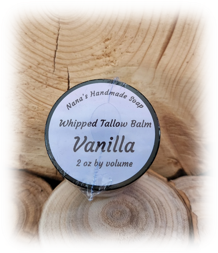 Handmade Whipped Tallow Balm. A Treat for Your Skin. 2 oz
